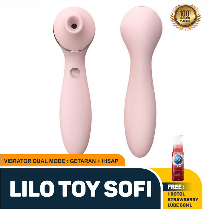 Jual Lilo Toy Sofi Vibrator Seks Getar Wanita Dual Mode Hisap And Getar Di Seller Uhuru Shop 