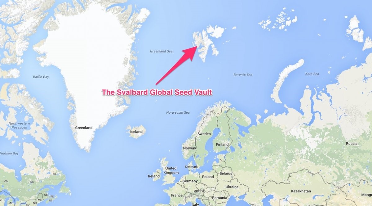 Location of Global Seed Vault