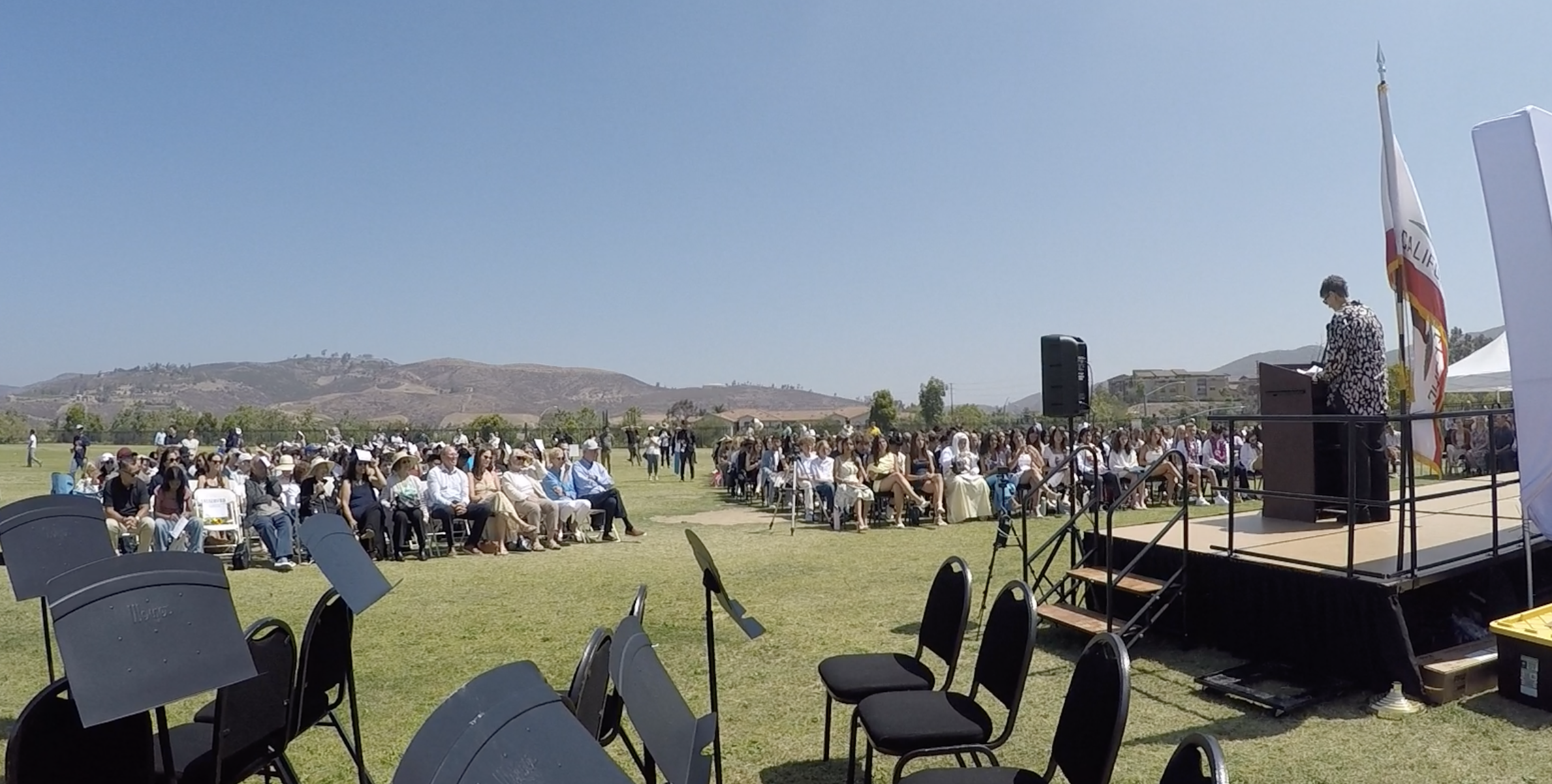 The Crowd while Amy Richardson is on Stage
