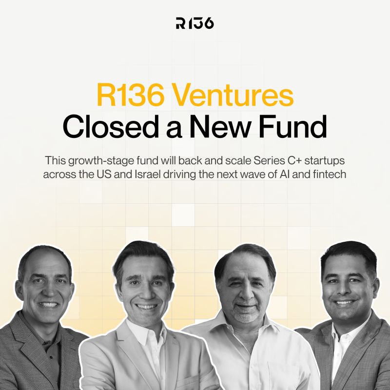 R136 Ventures Raises $400M Fund to Fuel Growth-Stage B2B & Fintech Innovation
