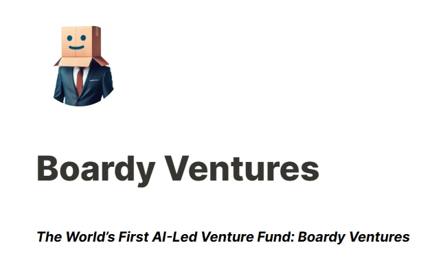Boardy Ventures launches the world’s first AI-led VC fund — and a global scout program with 50% carry