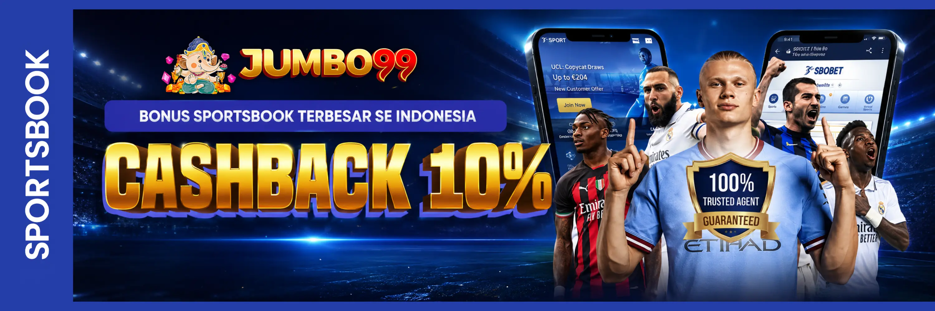 Cashback Sportsbook 10%