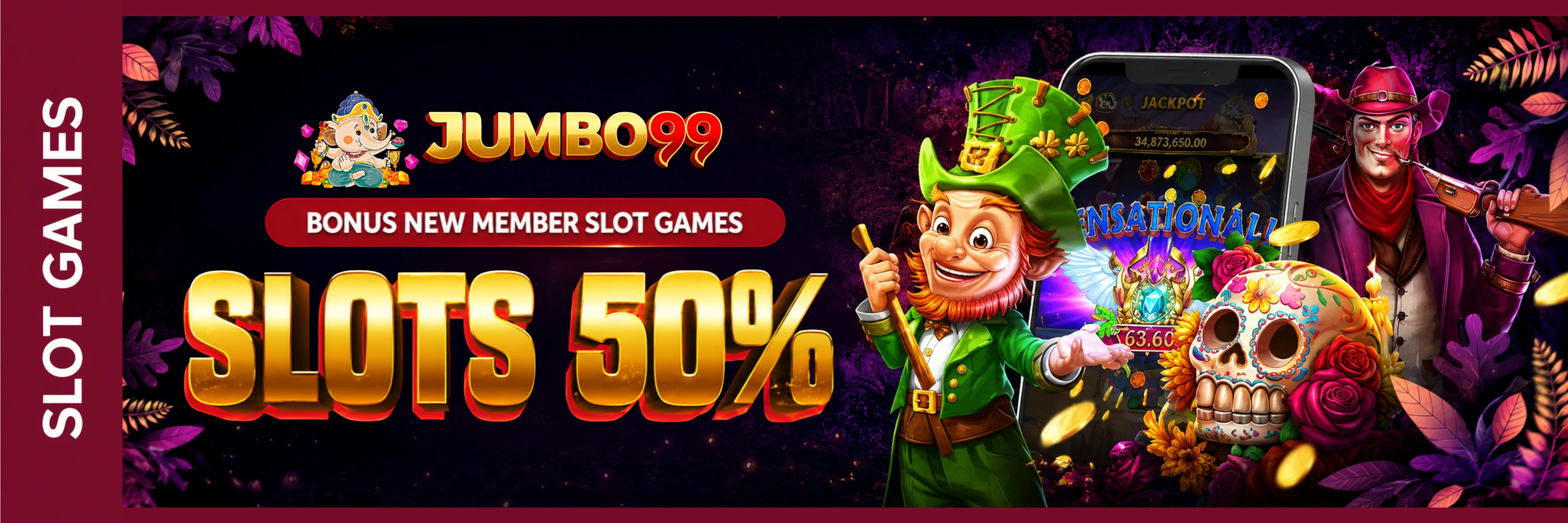 Bonus Member Baru Slot 50%