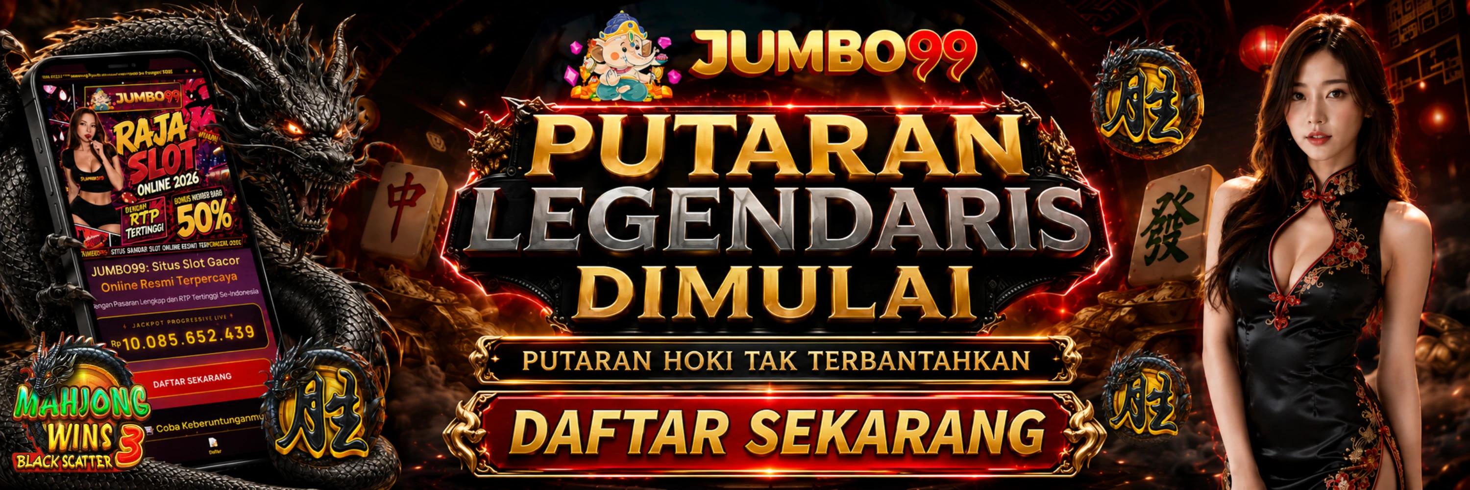 Slot Bertema Mahjong di JUMBO99
