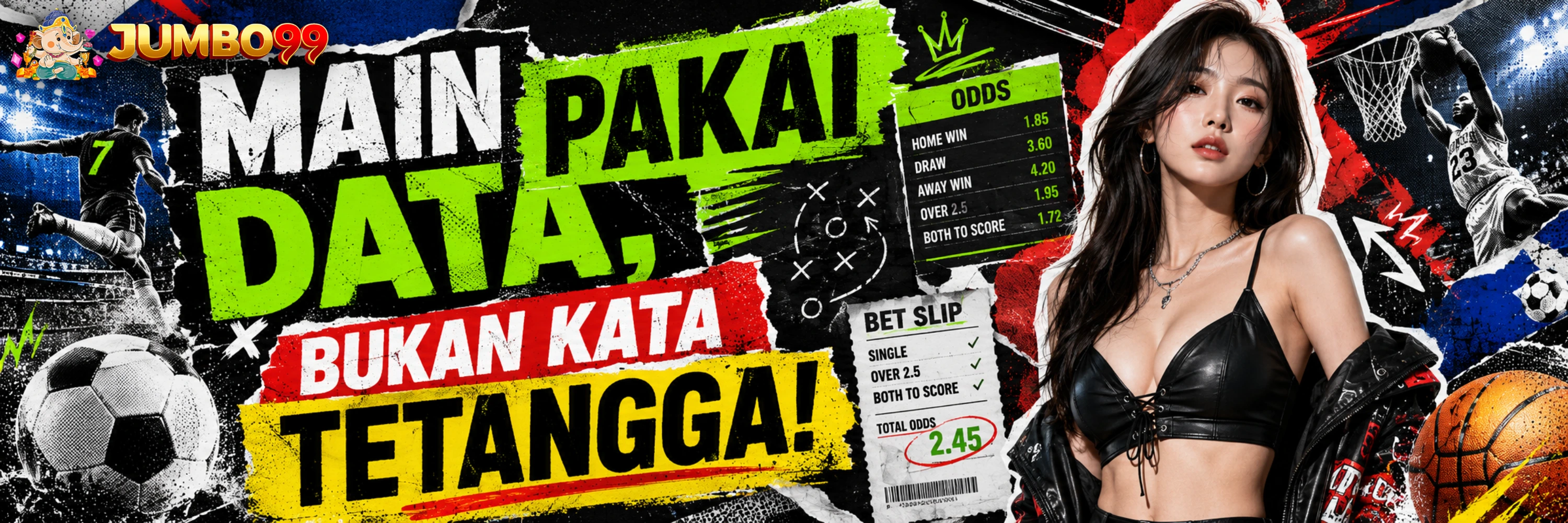 Promosi Sportsbetting Main pakai Data Akurat di Jumbo99