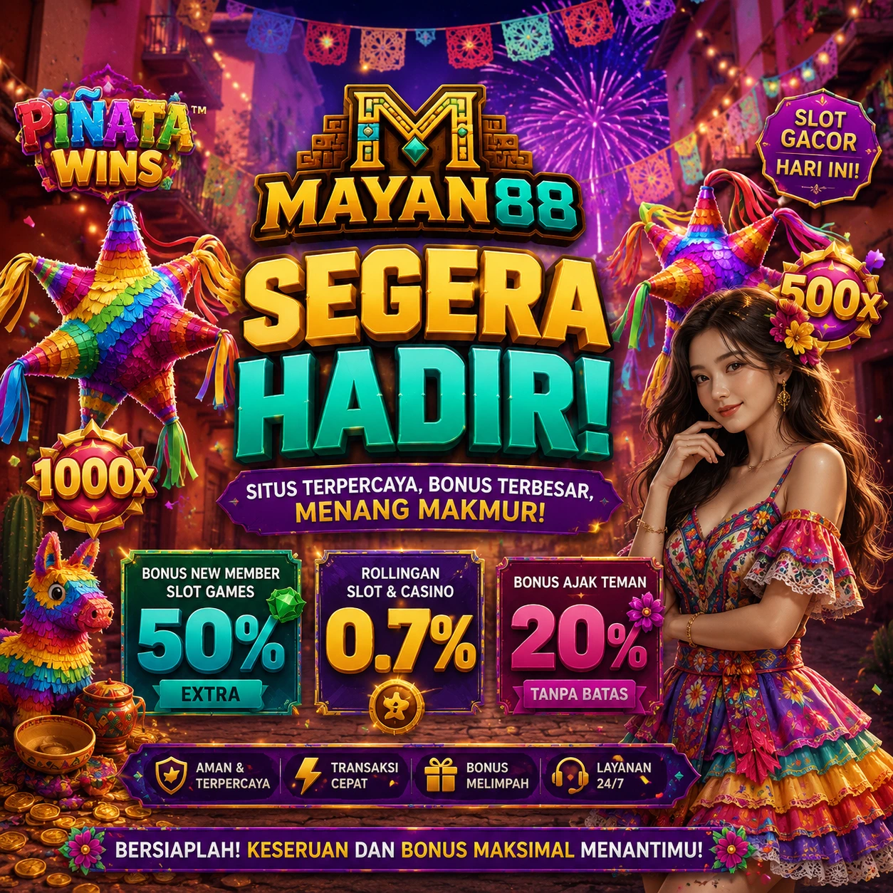 Banner Mayan88 Official untuk informasi slot online dan akses resmi