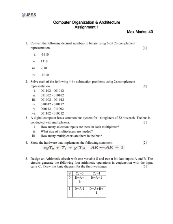 Tutorial Sheet 1