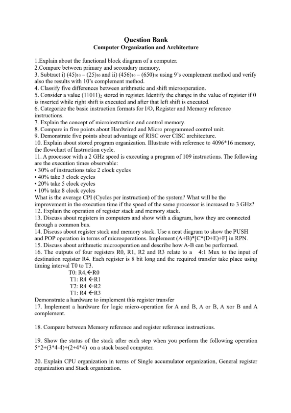 Tutorial Sheet 1
