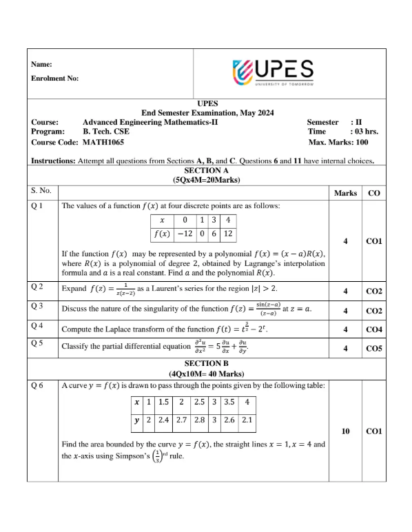 Tutorial Sheet 1