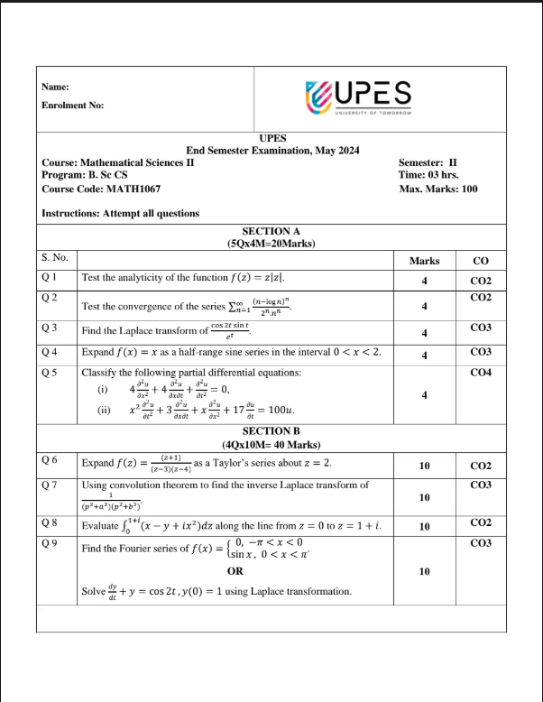Tutorial Sheet 1