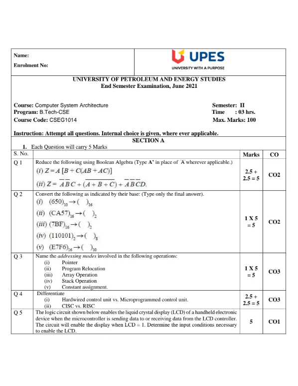 Tutorial Sheet 1