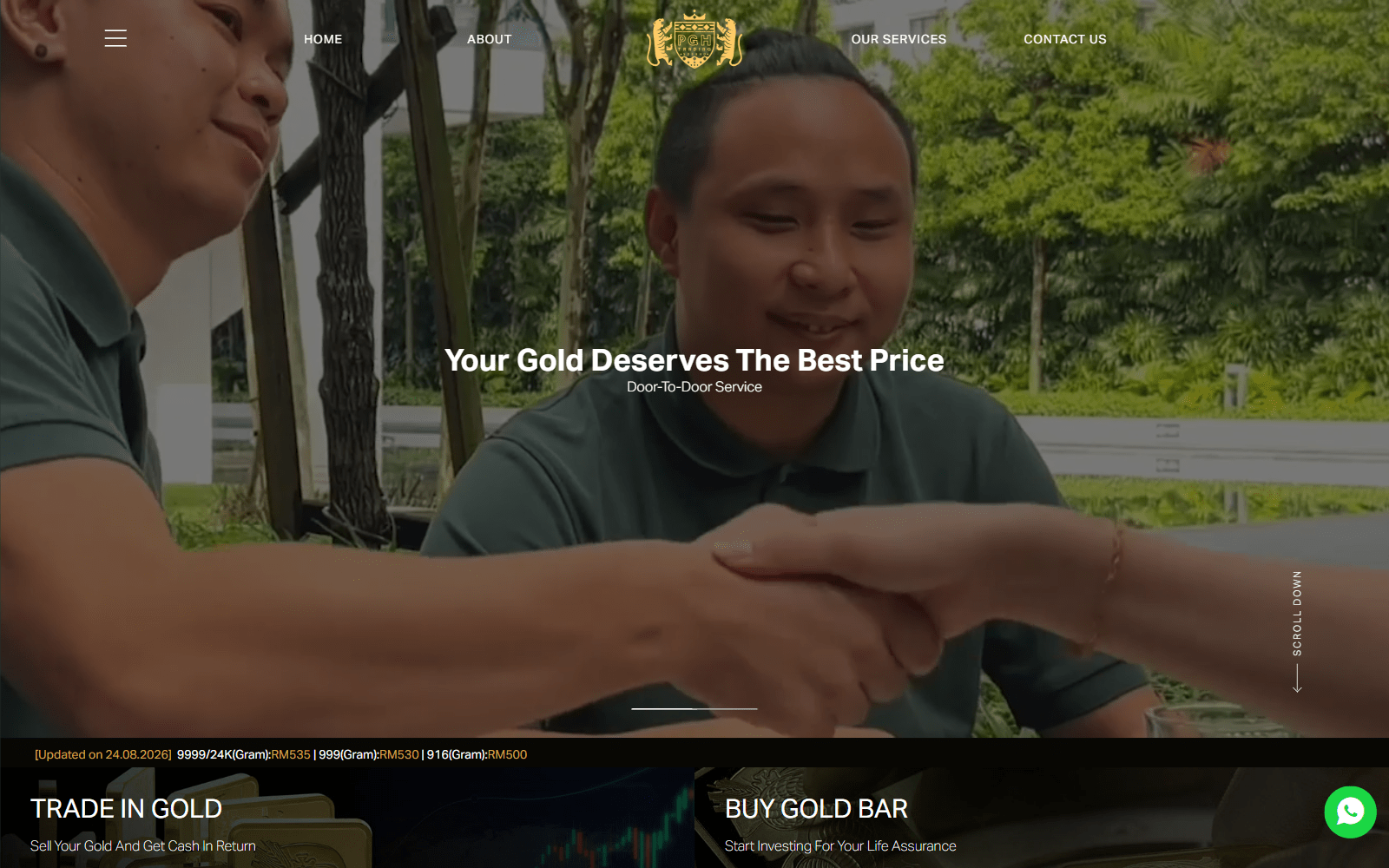 PGH Gold — screenshot