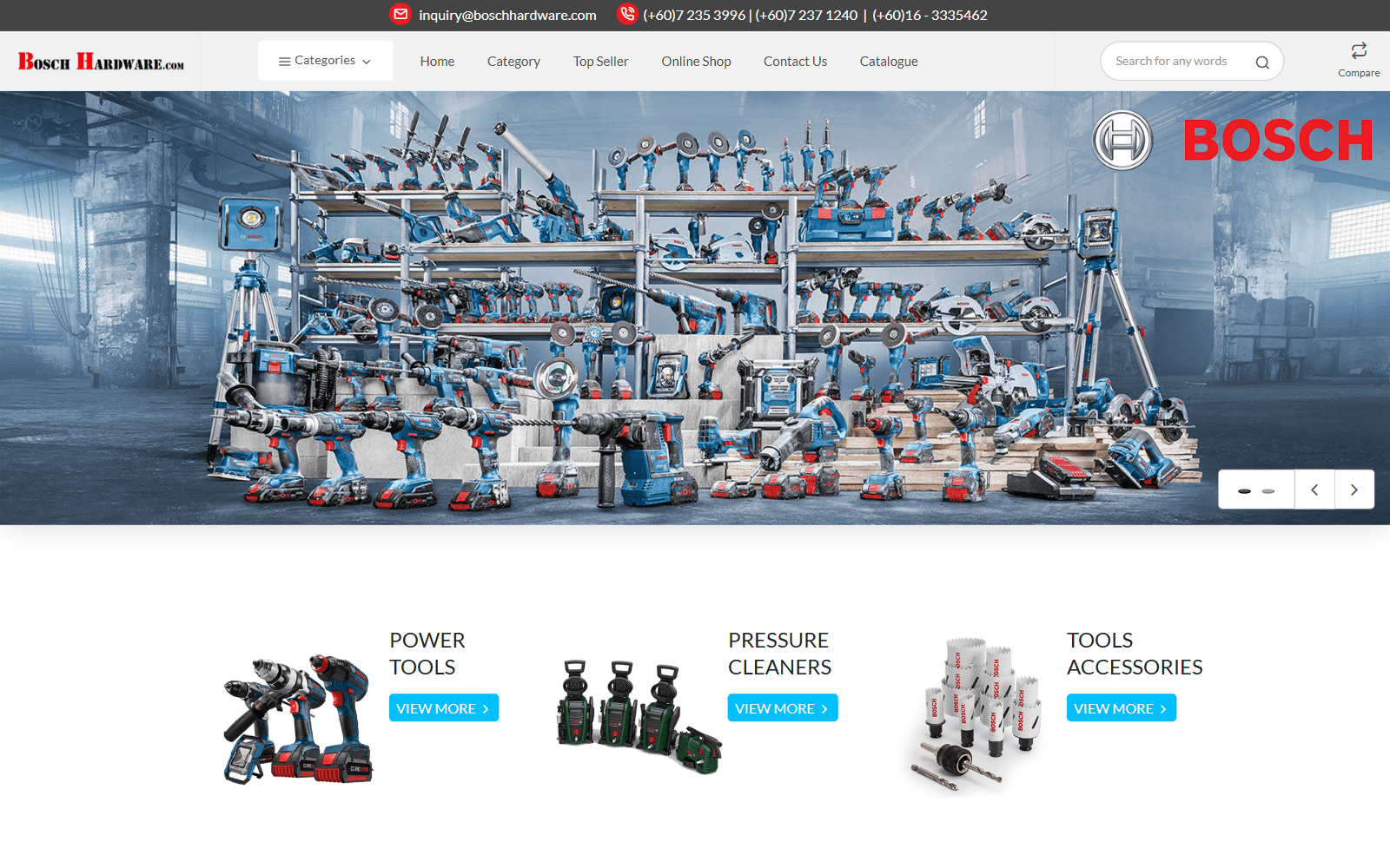 BoschHardware — screenshot