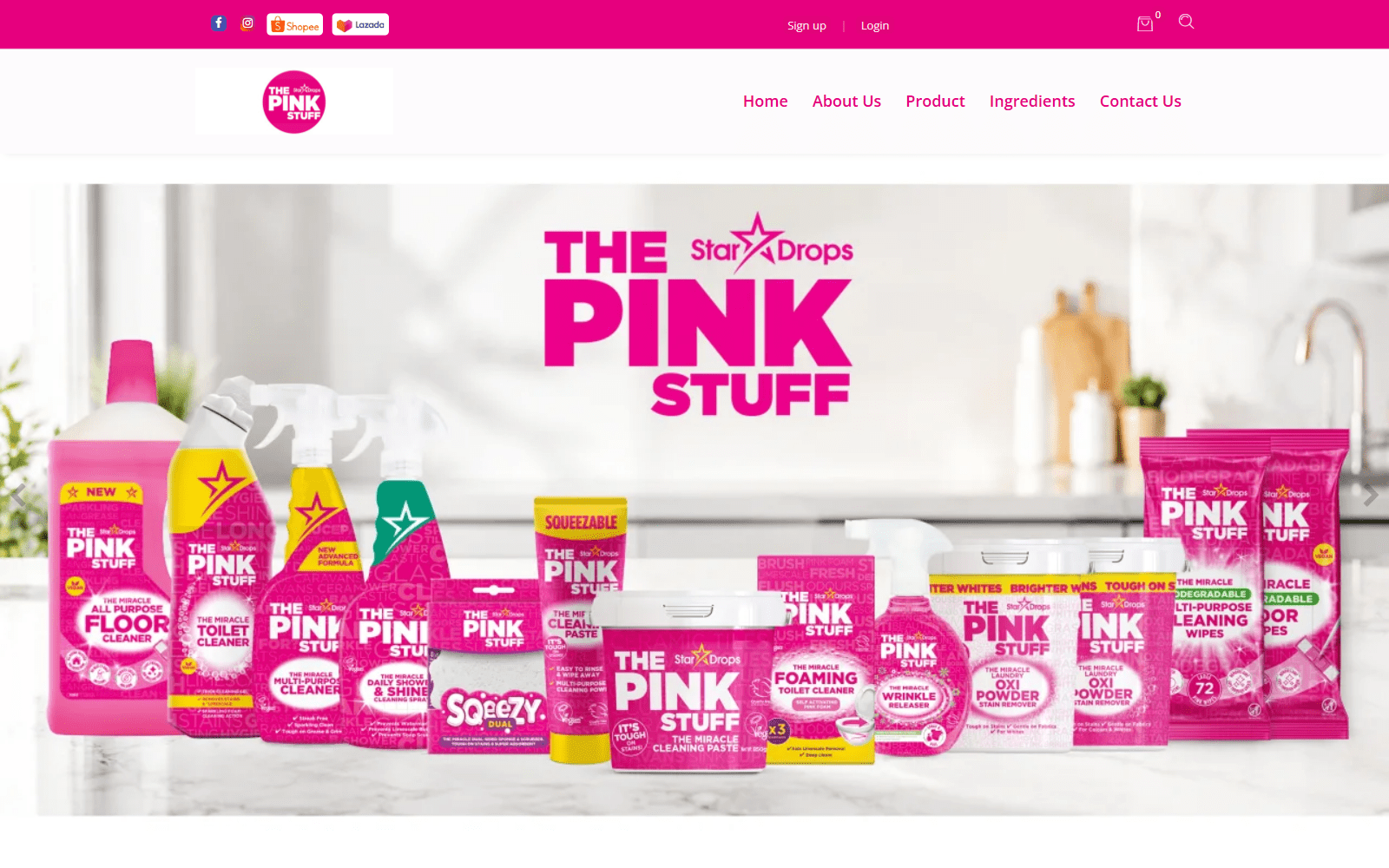 The Pink Stuff — screenshot