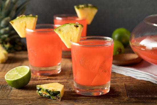 The Best Caribbean Rum Punch