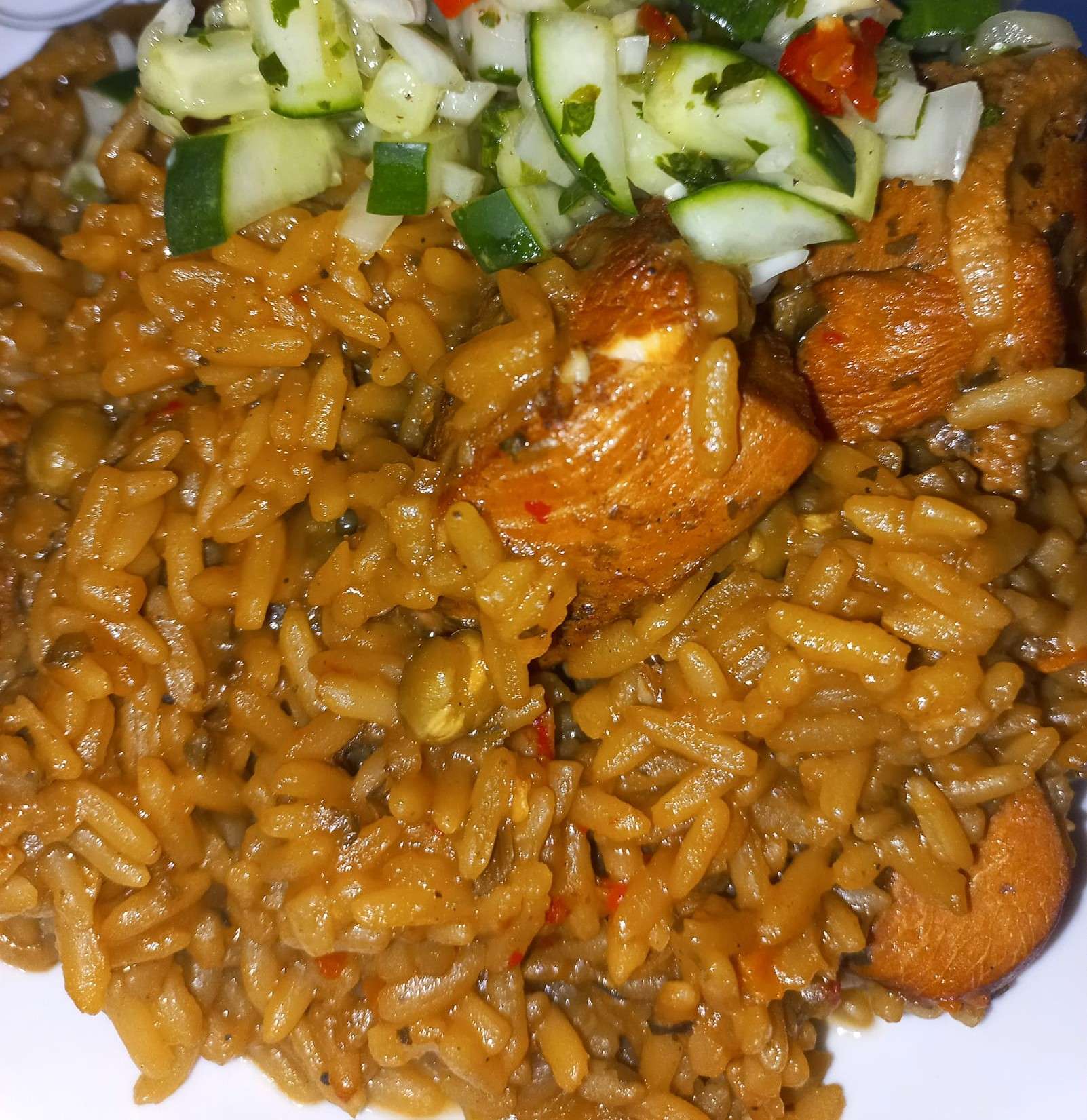 pelau chicken