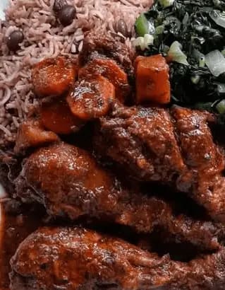 brown stew chicken