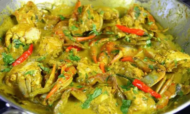curry crab