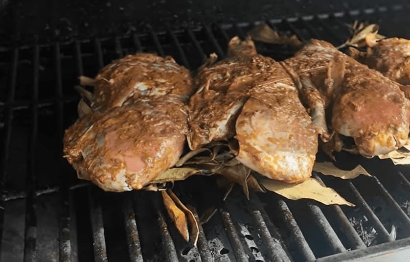 grill fish jerk