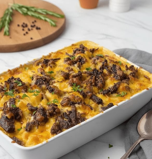 oxtail mac and cheese