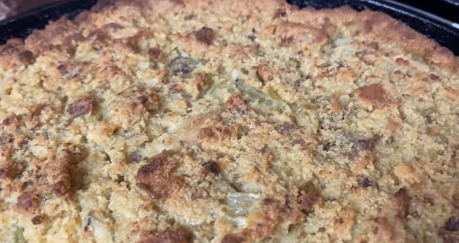 Southern Cornbread Chicken And Dressing Recipe