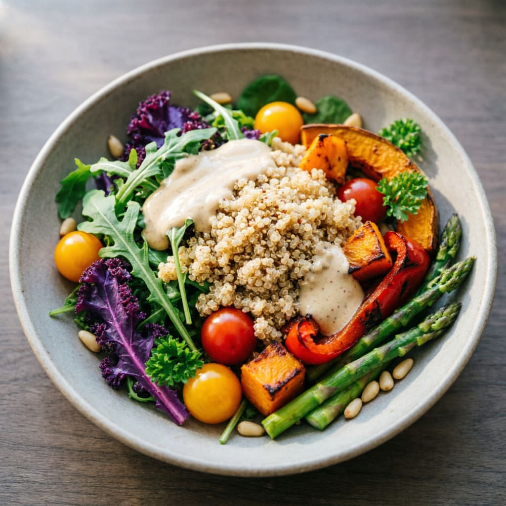 Easy Spring Mix Salad