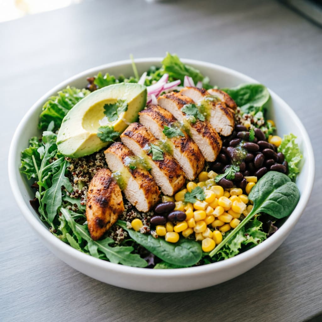 Easy Spring Mix Salad