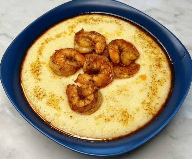 Honey Butter Shrimp & Grits Recipe