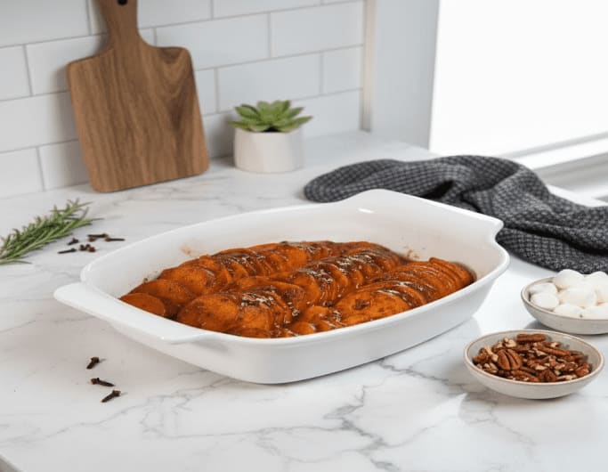 Southern Baked Candied Yams Recipe