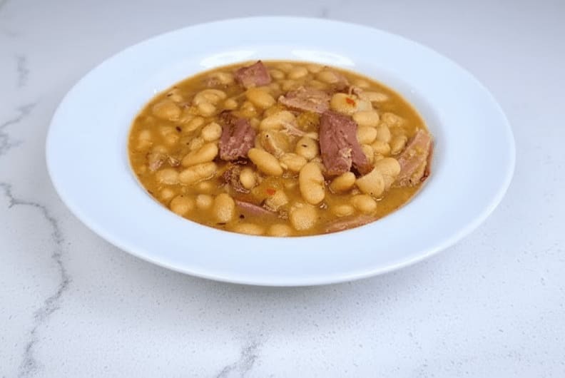 Great Northern Beans With Smoked Turkey