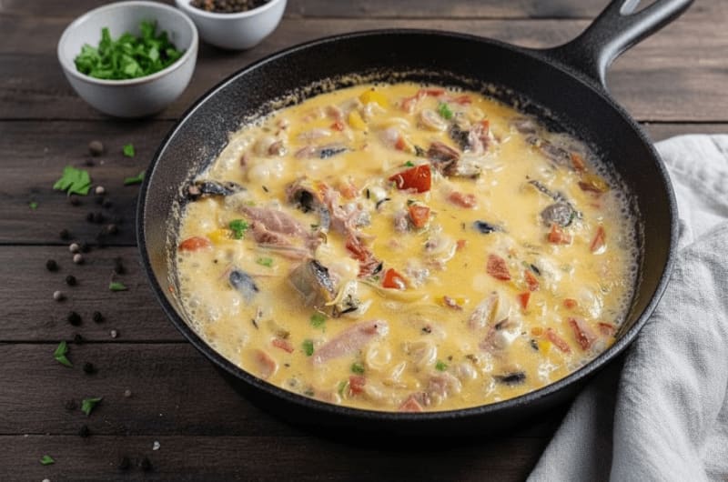 Tasty Salted Mackerel Run Down Or Run Dung Recipe - Caribbean Soul Food