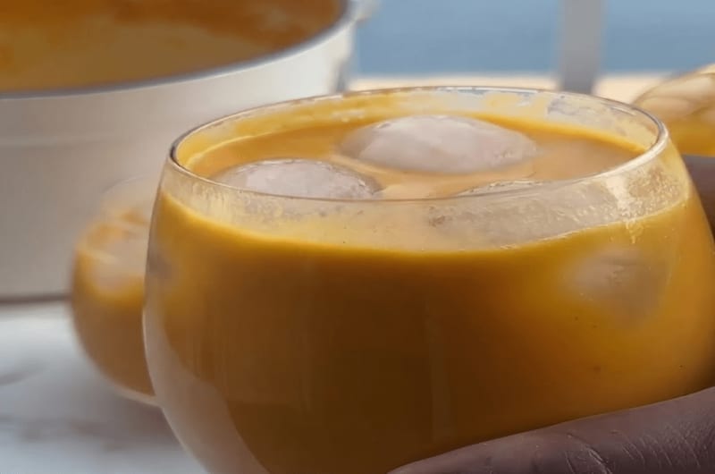 Traditional Jamaican Carrot Punch