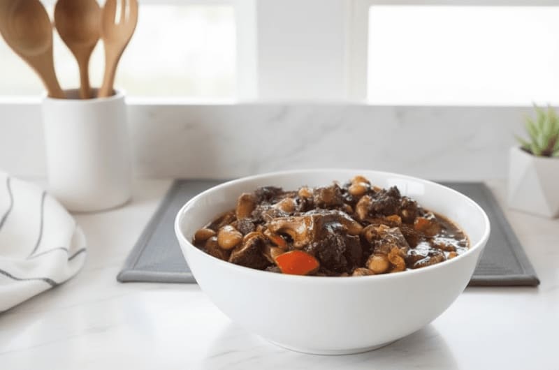 Classic Jamaican Oxtail Stew Recipe