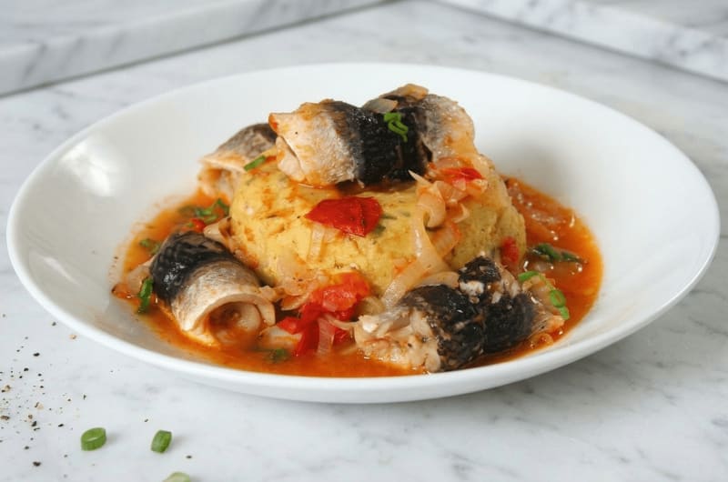 Authentic Barbados Flying Fish and Cou Cou Recipe - Caribbean Soul Food
