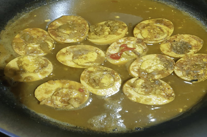 Caribbean Curry Egg Recipe