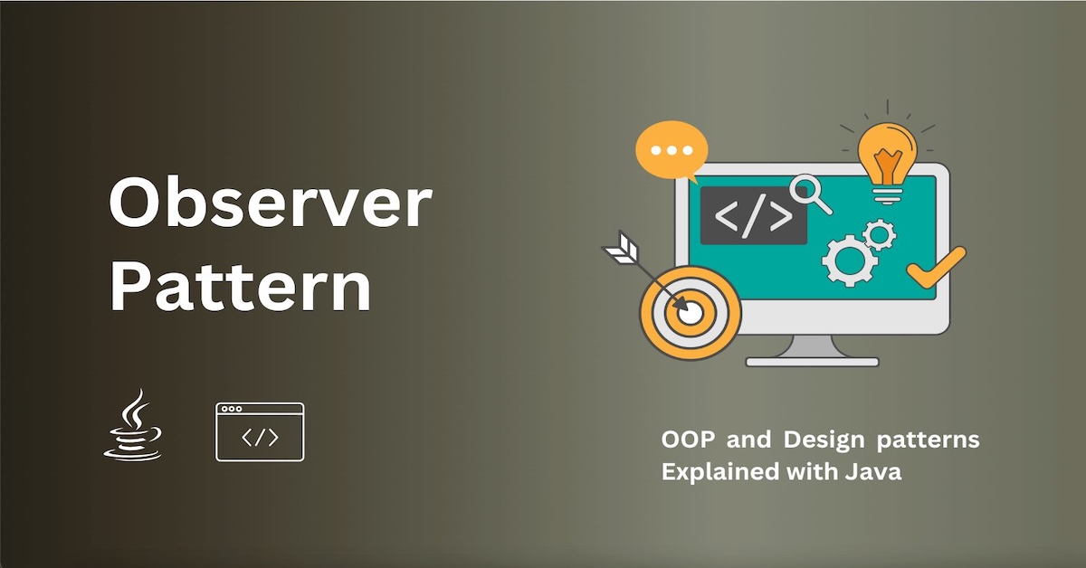 Observer Pattern explained simply