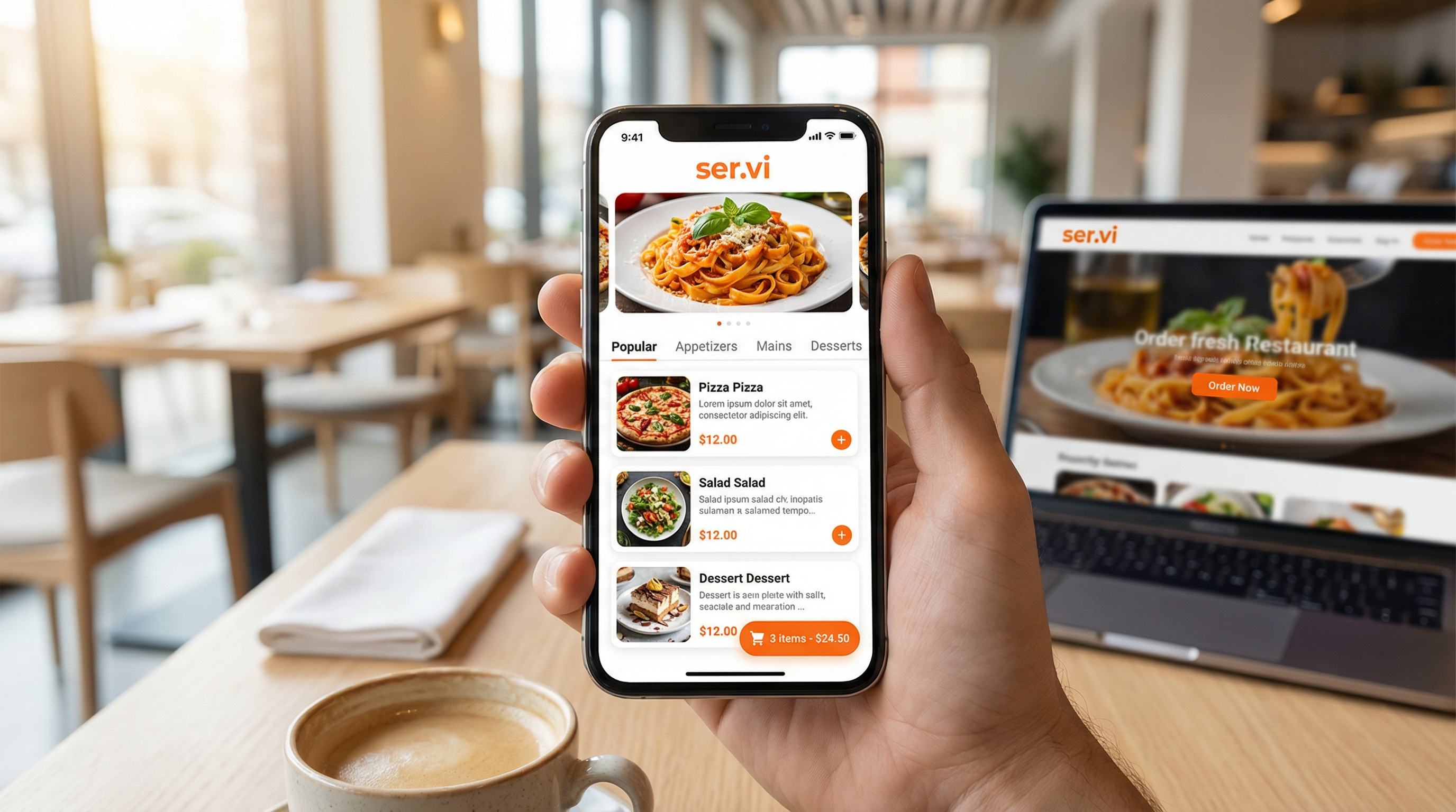 Direct online ordering platform