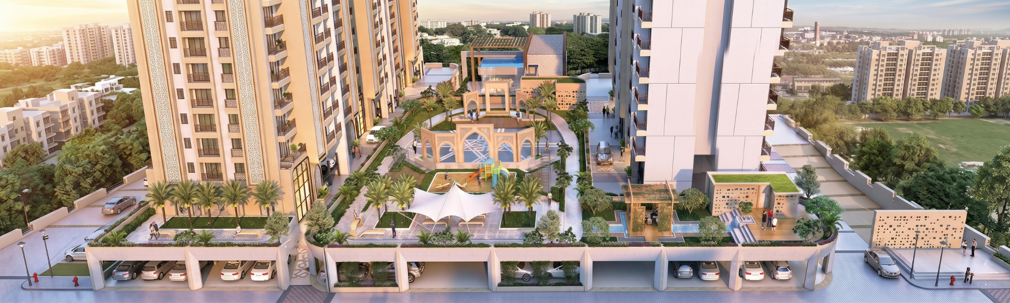 Rassaz Greens - Dubai Inspired Contemporary Architecture