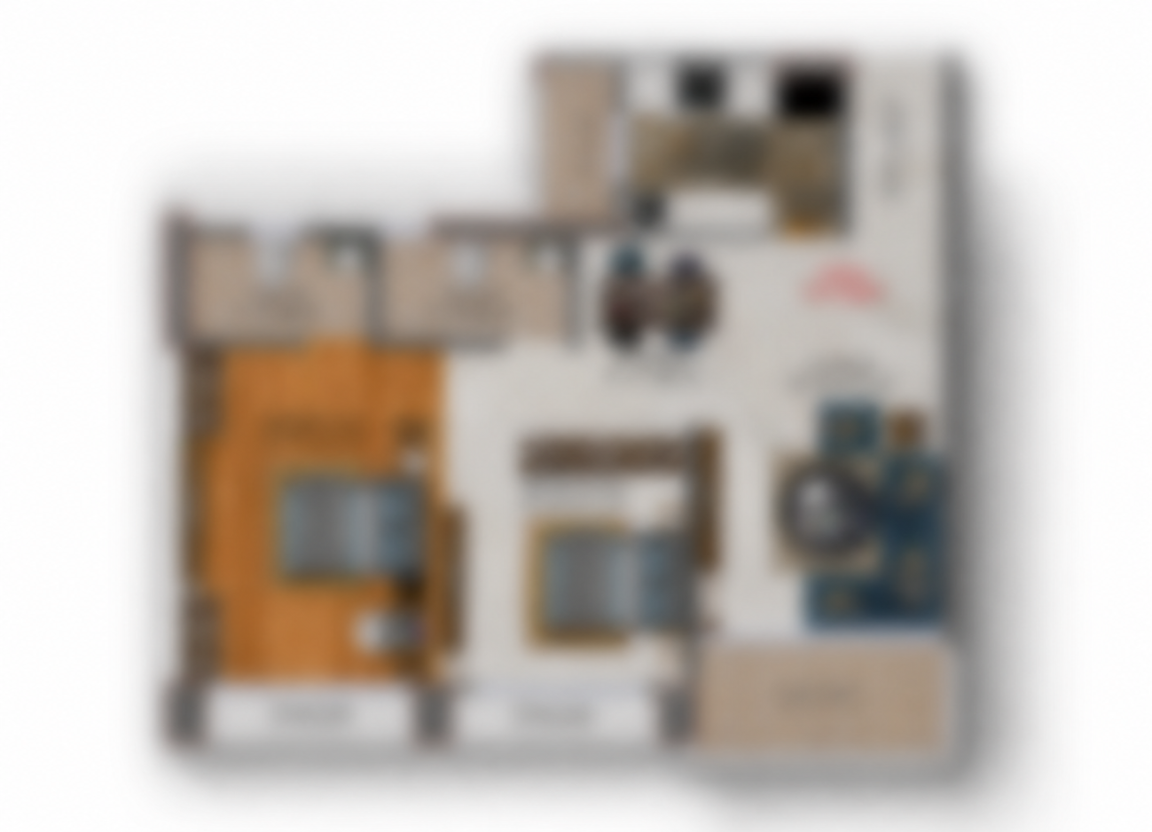 2 BHK Layout 1