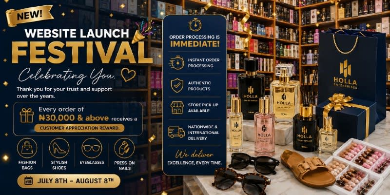 WEBSITE LAUNCH FESTIVAL