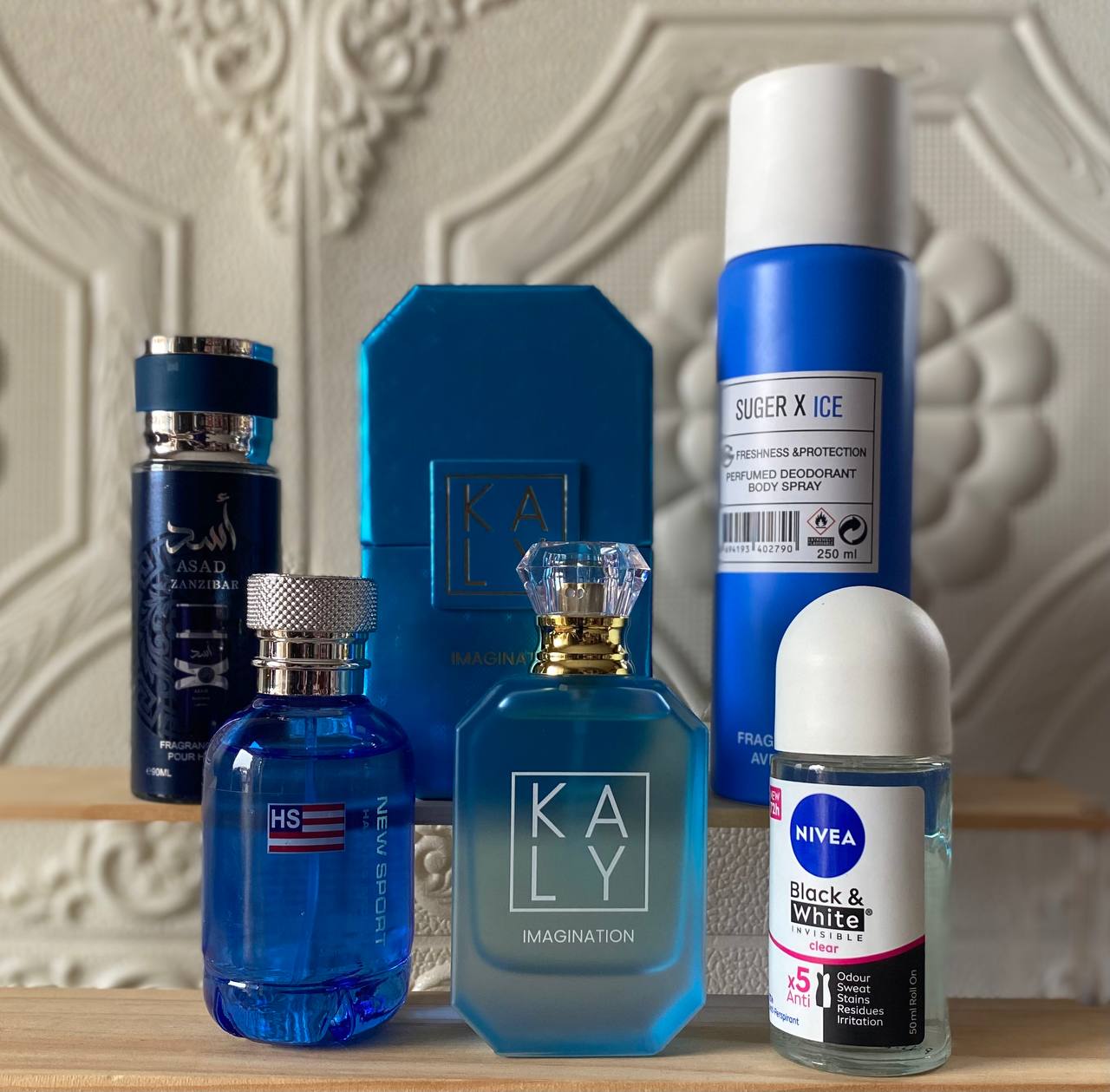 Cool Blue Perfume Combo Gift Box