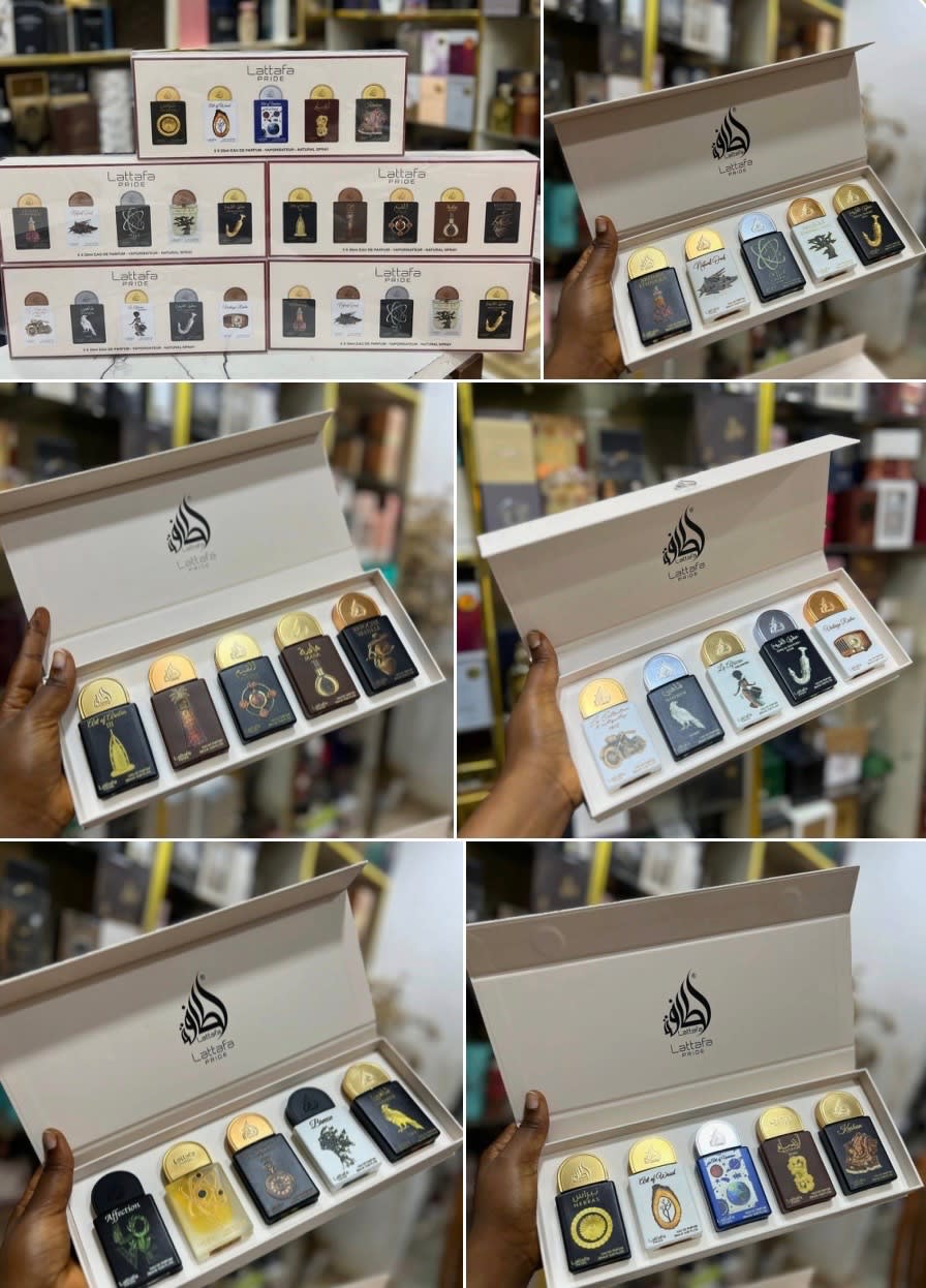 Lattafa pride 5in1 gift set 20ml 