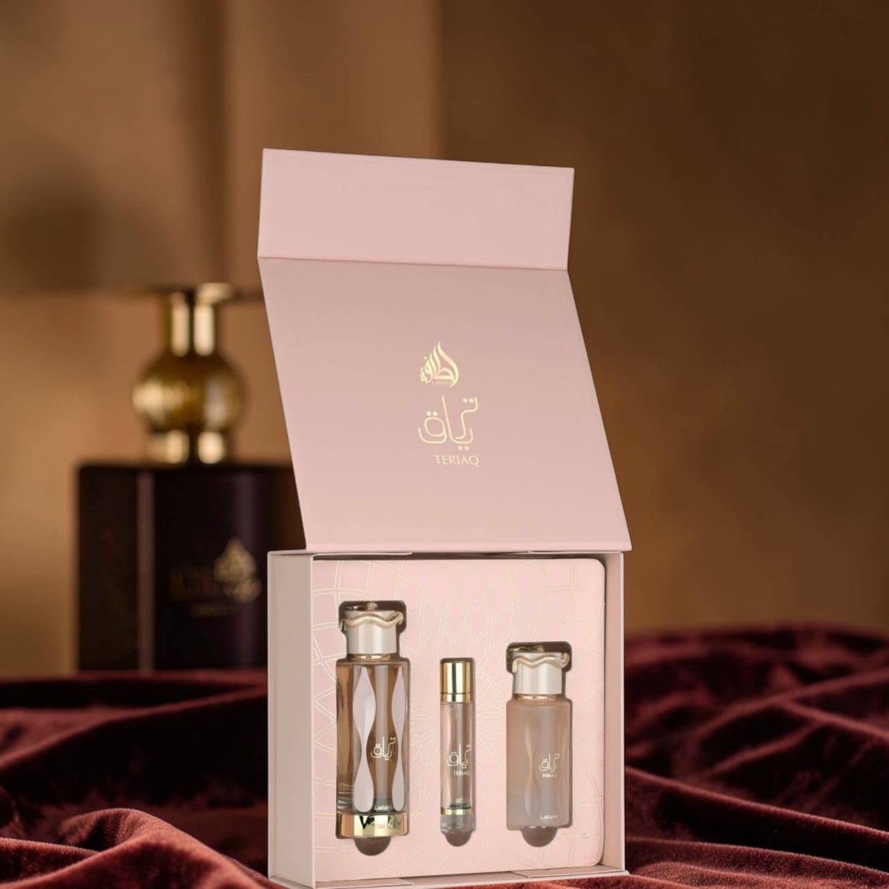 Lattafa Teriaq 3 Piece Gift Set EDP 100ml