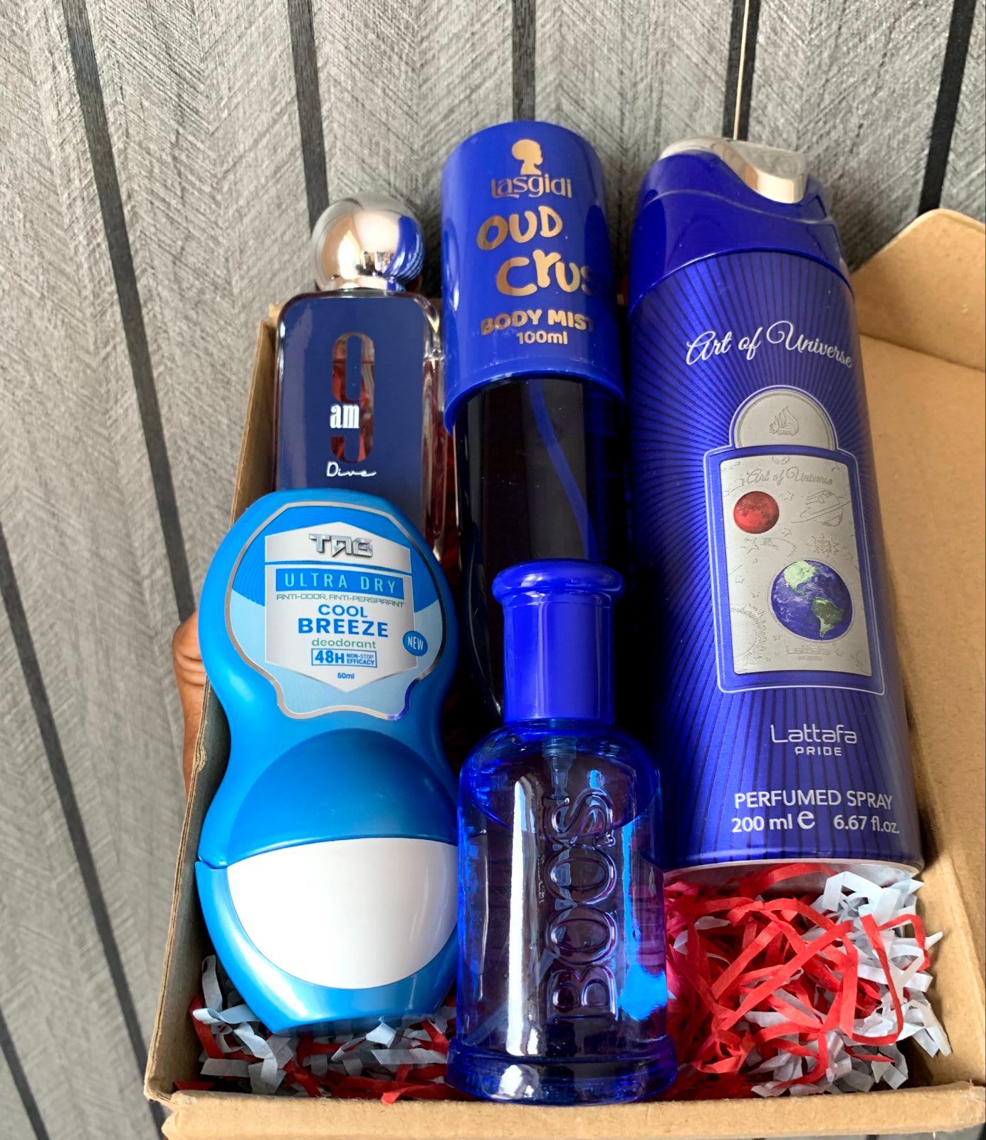 Blue Paradise   perfume Gift box (5in1 FULL SET)