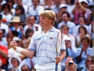 Portrait of Boris Becker