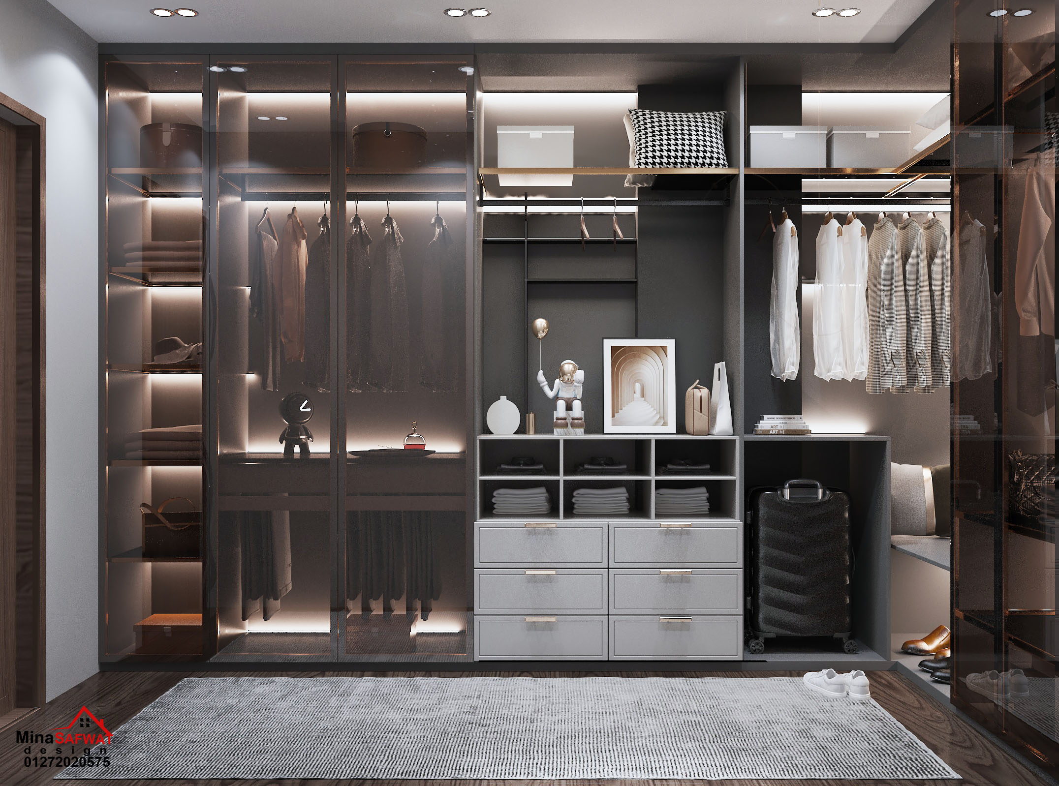 dressing three