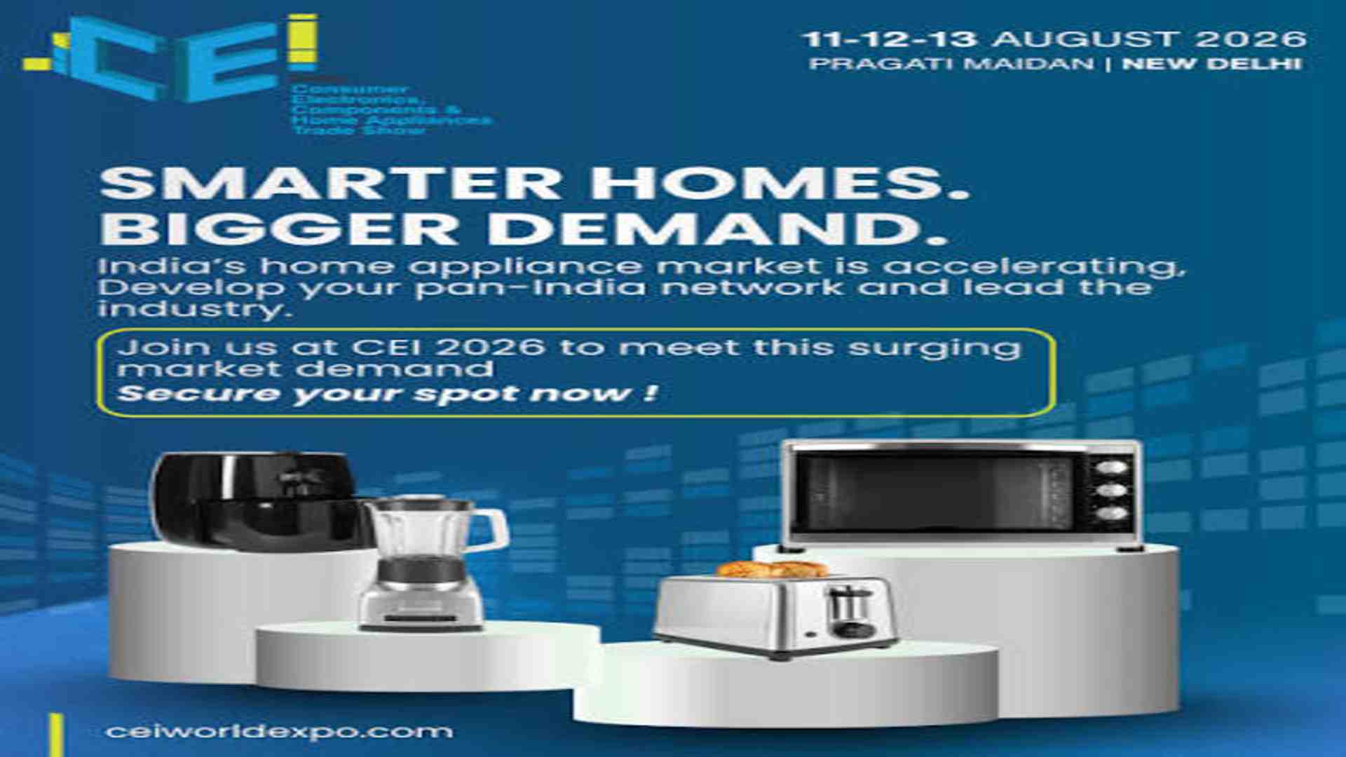 India Consumer Electronics, Components & Home Appliances Trade Show