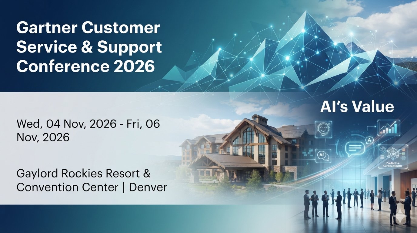 Gartner Customer Service & Support Conference 2026