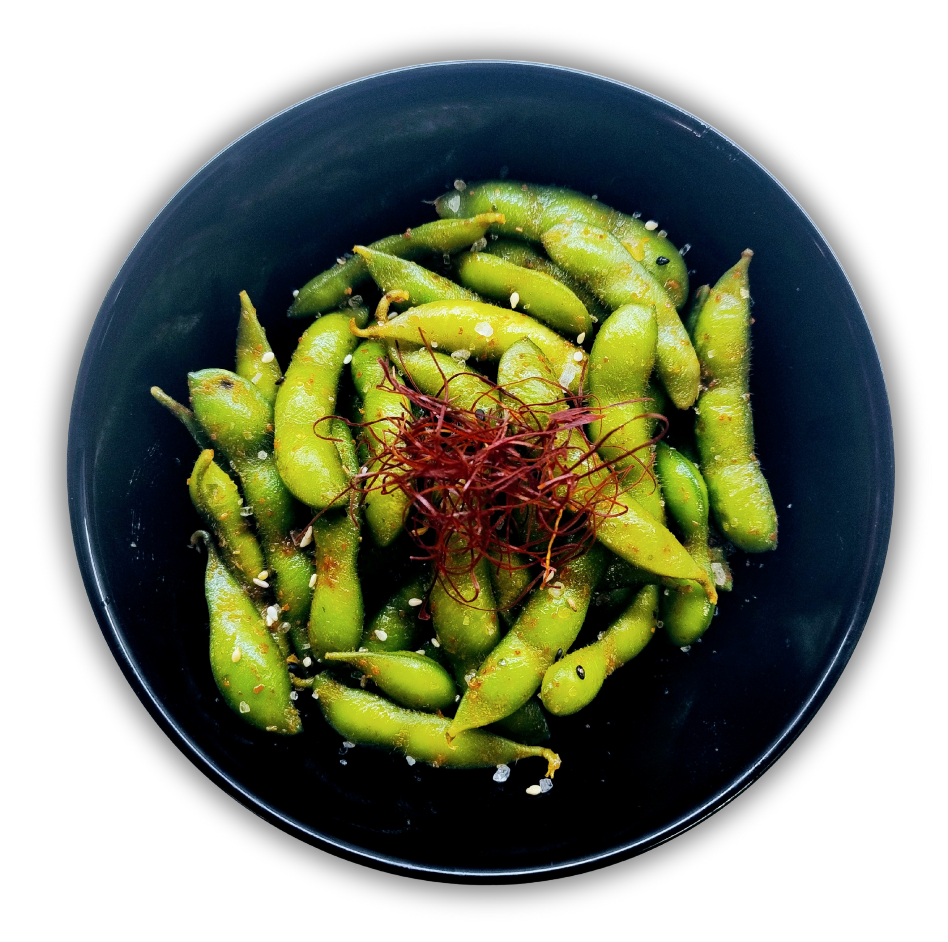 Spicy edamame