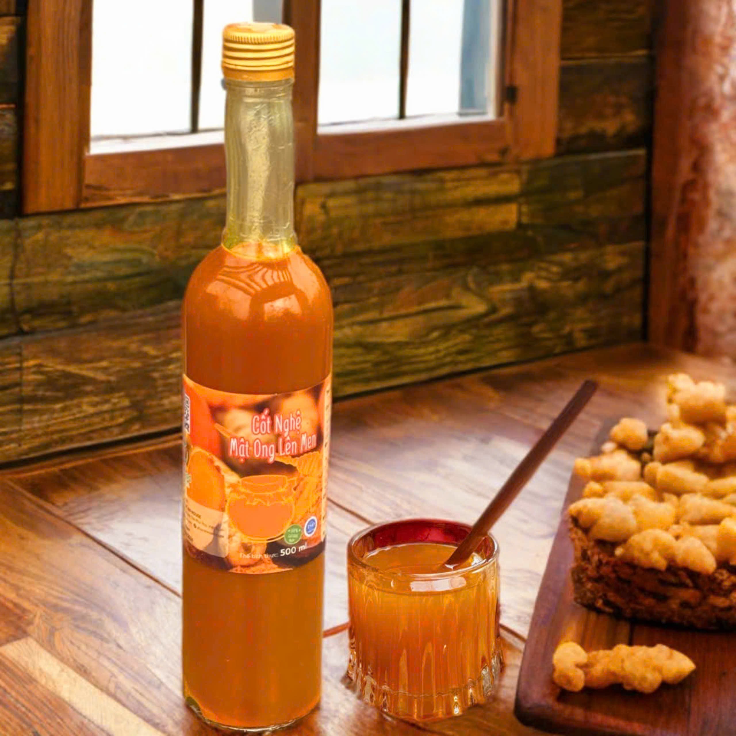 Cốt nghệ Mật Ong lên men 4
